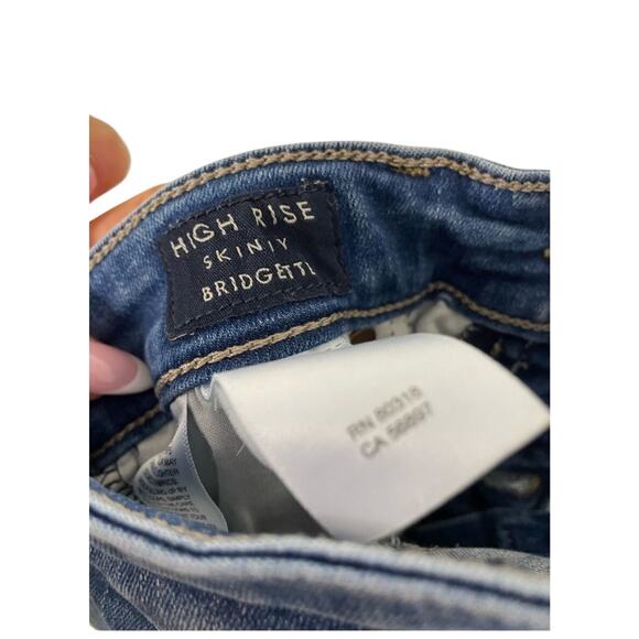 Lucky Brand High Rise Bridgette Jegging Jeans Casual Office Friendly Dark Wash - Picture 4 of 6